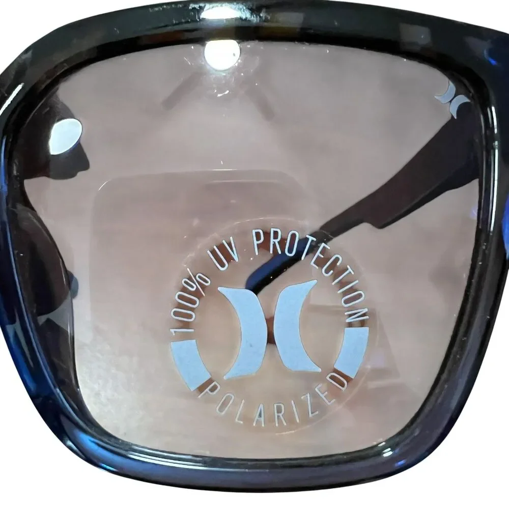 Hurley Blanca Sunglasses Women's One Size Blue Demi Ombre Polarized Oversized